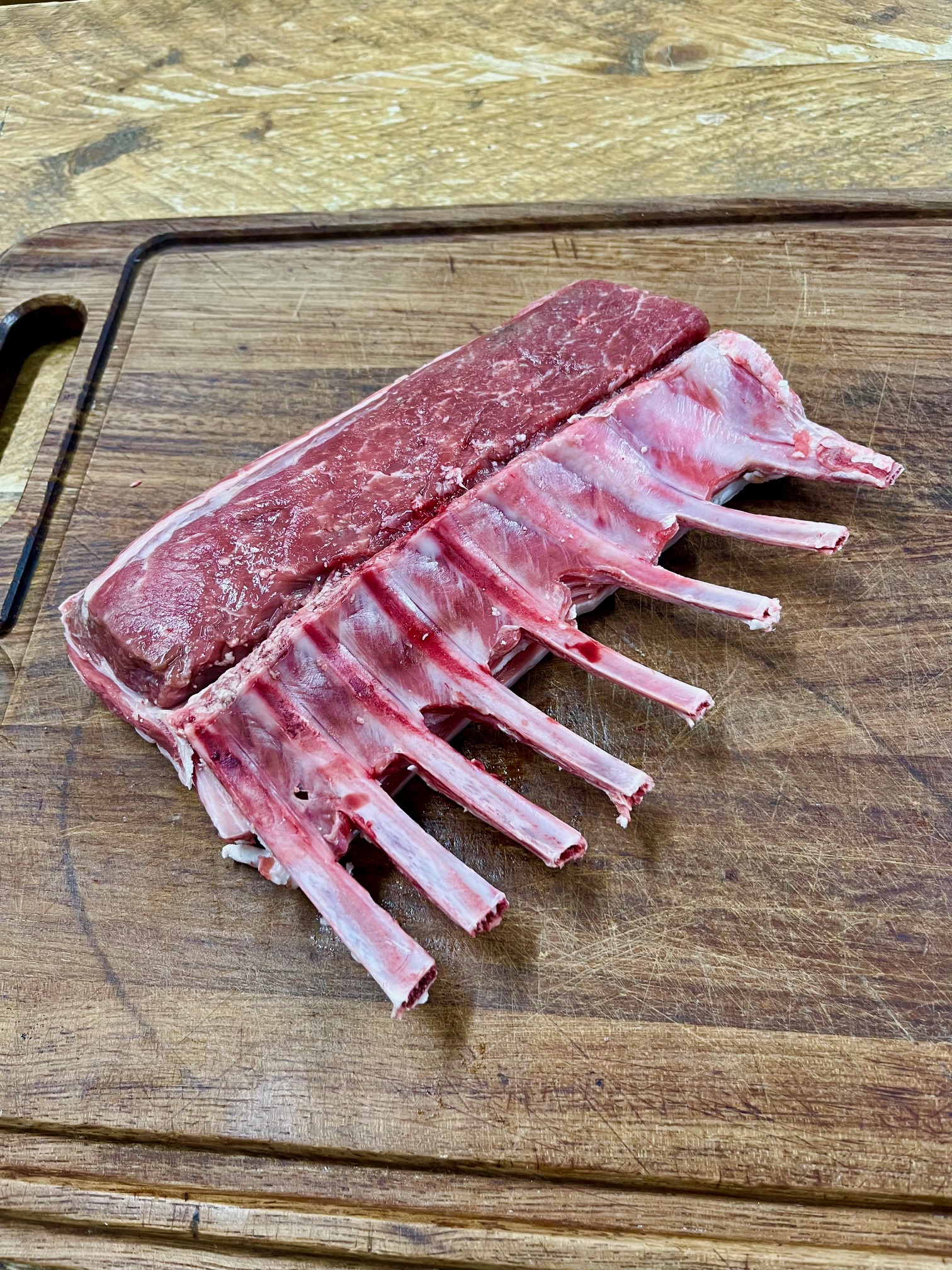 Lamb Rack 8 Bone Sharing